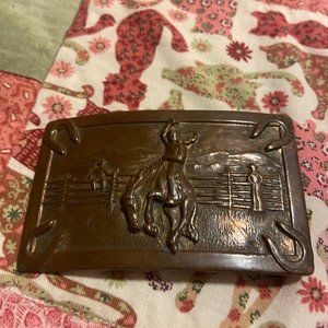 Vintage Western Belt Buckle